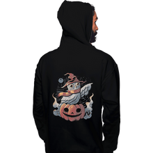 Load image into Gallery viewer, Shirts Zippered Hoodies, Unisex / Small / Black Spooky Magic
