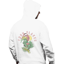 Load image into Gallery viewer, Shirts Pullover Hoodies, Unisex / Small / White Corn Flakes