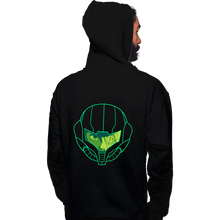 Load image into Gallery viewer, Secret_Shirts Pullover Hoodies, Unisex / Small / Black Metroid Face