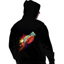 Load image into Gallery viewer, Secret_Shirts Pullover Hoodies, Unisex / Small / Black Human Rocket