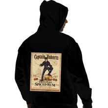 Load image into Gallery viewer, Daily_Deal_Shirts Pullover Hoodies, Unisex / Small / Black Captain Roberts Spiced Rum