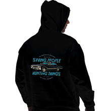 Load image into Gallery viewer, Daily_Deal_Shirts Pullover Hoodies, Unisex / Small / Black Winchester Brothers Business