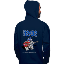 Load image into Gallery viewer, Daily_Deal_Shirts Pullover Hoodies, Unisex / Small / Navy Droids About To Rock