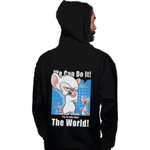 Load image into Gallery viewer, Shirts Pullover Hoodies, Unisex / Small / Black Conquer The World