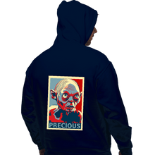 Load image into Gallery viewer, Shirts Pullover Hoodies, Unisex / Small / Navy Precious