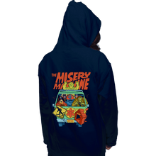 Load image into Gallery viewer, Secret_Shirts Pullover Hoodies, Unisex / Small / Navy Misery Machine
