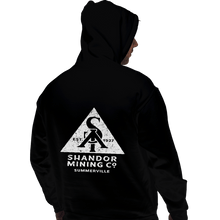 Load image into Gallery viewer, Shirts Zippered Hoodies, Unisex / Small / Black Shandor Mining Company