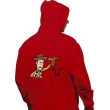 Load image into Gallery viewer, Secret_Shirts Pullover Hoodies, Unisex / Small / Red Snake In A Boot