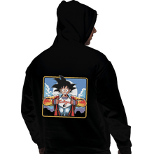 Load image into Gallery viewer, Shirts Pullover Hoodies, Unisex / Small / Black Teen Oozaru