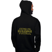 Load image into Gallery viewer, Shirts Zippered Hoodies, Unisex / Small / Black Star Trek Wars