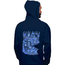 Load image into Gallery viewer, Shirts Zippered Hoodies, Unisex / Small / Navy Part Of My World