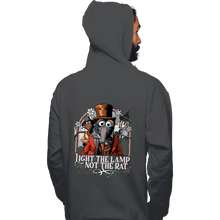 Load image into Gallery viewer, Daily_Deal_Shirts Pullover Hoodies, Unisex / Small / Charcoal Light The Lamp Not the Rat