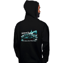 Load image into Gallery viewer, Shirts Pullover Hoodies, Unisex / Small / Black Welcome To Amity Island