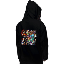 Load image into Gallery viewer, Secret_Shirts Pullover Hoodies, Unisex / Small / Black Batfam V Arkham