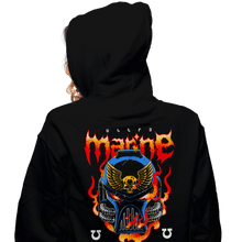 Load image into Gallery viewer, Sold_Out_Shirts Pullover Hoodies, Unisex / Small / Black Ultramarine Metal