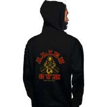 Load image into Gallery viewer, Daily_Deal_Shirts Pullover Hoodies, Unisex / Small / Black Alien Gym