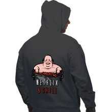 Load image into Gallery viewer, Secret_Shirts Pullover Hoodies, Unisex / Small / Charcoal Netflix And Chili