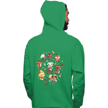 Load image into Gallery viewer, Secret_Shirts Pullover Hoodies, Unisex / Small / Irish Green Here On Tarantula Island