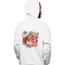 Load image into Gallery viewer, Secret_Shirts Pullover Hoodies, Unisex / Small / White Fast Waifus!