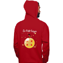 Load image into Gallery viewer, Shirts Pullover Hoodies, Unisex / Small / Red Le Petit Saiyen