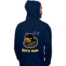 Load image into Gallery viewer, Secret_Shirts Pullover Hoodies, Unisex / Small / Navy The Bath Man