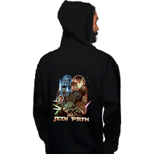 Load image into Gallery viewer, Shirts Pullover Hoodies, Unisex / Small / Black Jedi Path