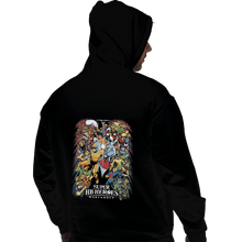 Load image into Gallery viewer, Shirts Zippered Hoodies, Unisex / Small / Black Super HB Heroes