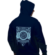 Load image into Gallery viewer, Shirts Pullover Hoodies, Unisex / Small / Navy Water Tribe