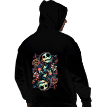 Load image into Gallery viewer, Shirts Pullover Hoodies, Unisex / Small / Black Suit Of Skeletons