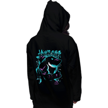 Load image into Gallery viewer, Daily_Deal_Shirts Pullover Hoodies, Unisex / Small / Black Extreme Tiger Shark

