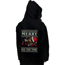 Load image into Gallery viewer, Shirts Pullover Hoodies, Unisex / Small / Black Kramer Sweater