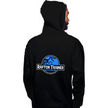 Load image into Gallery viewer, Shirts Pullover Hoodies, Unisex / Small / Black Raptor Trainer
