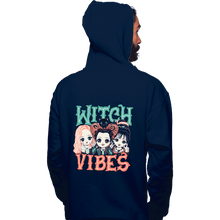 Load image into Gallery viewer, Daily_Deal_Shirts Pullover Hoodies, Unisex / Small / Navy Witch Vibes