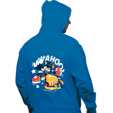 Load image into Gallery viewer, Secret_Shirts Pullover Hoodies, Unisex / Small / Sapphire Wahoo!