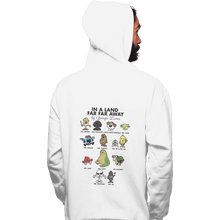 Load image into Gallery viewer, Shirts Zippered Hoodies, Unisex / Small / White In A Land Far Far Away