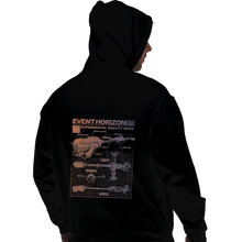 Load image into Gallery viewer, Shirts Pullover Hoodies, Unisex / Small / Black Event Horizon Specs