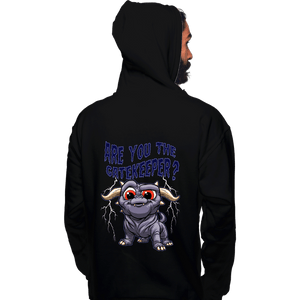 Daily_Deal_Shirts Pullover Hoodies, Unisex / Small / Black Are You The Gatekeeper