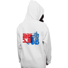 Load image into Gallery viewer, Shirts Pullover Hoodies, Unisex / Small / White Hill Valley 2015 Light