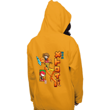Load image into Gallery viewer, Daily_Deal_Shirts Pullover Hoodies, Unisex / Small / Gold Neon Genesis Metroid