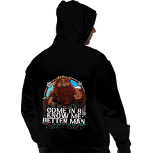 Load image into Gallery viewer, Daily_Deal_Shirts Pullover Hoodies, Unisex / Small / Black Come In And Know Me Better Man