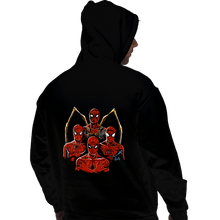 Load image into Gallery viewer, Shirts Pullover Hoodies, Unisex / Small / Black The Four Spidermen