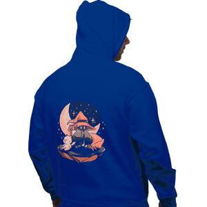 Daily_Deal_Shirts Pullover Hoodies, Unisex / Small / Royal Blue Nightfall Mage