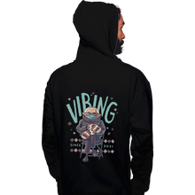 Load image into Gallery viewer, Shirts Pullover Hoodies, Unisex / Small / Black Vibing Since 2021
