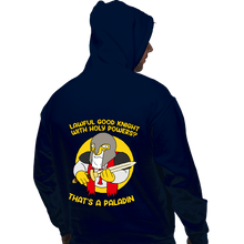 Load image into Gallery viewer, Daily_Deal_Shirts Pullover Hoodies, Unisex / Small / Navy That's A Paladin