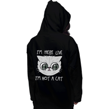 Load image into Gallery viewer, Secret_Shirts Pullover Hoodies, Unisex / Small / Black Not Cat