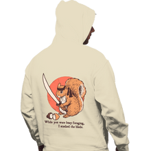 Load image into Gallery viewer, Daily_Deal_Shirts Pullover Hoodies, Unisex / Small / Sand Squirrel Blade