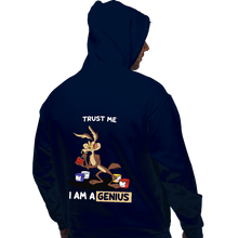 Load image into Gallery viewer, Shirts Pullover Hoodies, Unisex / Small / Navy Trust Me I Am A Genius