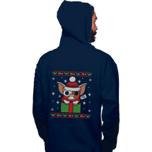 Load image into Gallery viewer, Shirts Pullover Hoodies, Unisex / Small / Navy Peltzer Christmas