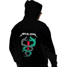 Load image into Gallery viewer, Shirts Zippered Hoodies, Unisex / Small / Black The Twin Snakes