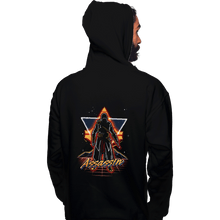 Load image into Gallery viewer, Shirts Pullover Hoodies, Unisex / Small / Black Retro Assassin